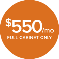 Full Cabinet Only $550 a Month