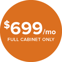Full Cabinet Only $699 a Month